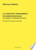 La comunità “impossibile” di Georges Bataille