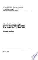 La concezione dell'impero in John Robert Seeley (1883)