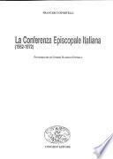 La conferenza episcopale italiana (1952-1972)