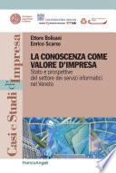 La conoscenza come valore d'impresa. Stato e prospettive del settore dei servizi informatici nel Veneto