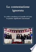 La contestazione ignorata