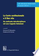 La Corte costituzionale e il fine vita - e-Book