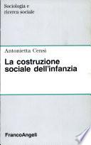 La costruzione sociale dell'infanzia
