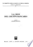 La crisi del gruppo bancario
