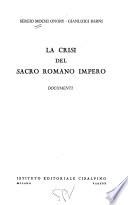 La crisi del Sacro Romano Impero