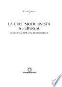 La crisi modernista a Perugia