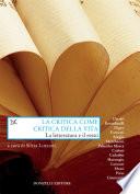 La critica come critica della vita
