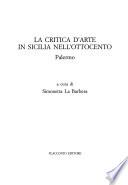 La critica d'arte in Sicilia nell'Ottocento