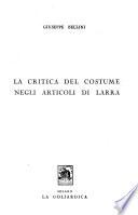 La critica del costume negli articoli di Larra