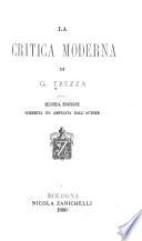 La critica moderna