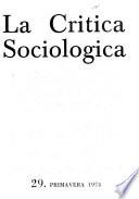 La Critica sociologica