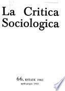 La Critica sociologica