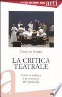 La critica teatrale