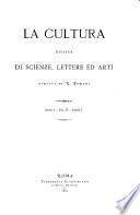 LA CULTRA RIVISTA DI SCIENZE, LETTERE ED ARTI