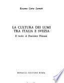 La cultura dei lumi tra Italia e Svezia