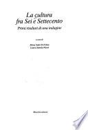 La Cultura fra Sei e Settecento