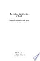 La cultura informatica in Italia