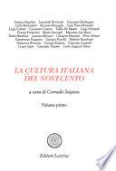 La cultura italiana del Novecento