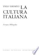 La cultura italiana