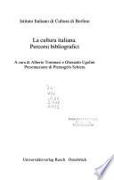 La cultura italiana