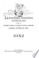 La cultura moderna rivista quindicinale illustrata