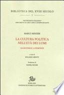 La cultura politica nell'età dei lumi