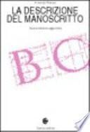 La descrizione del manoscritto