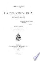 La desinanza in A
