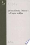 La dimensione educativa dell'uomo solidale