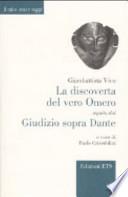 La discoverta del vero Omero