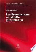 La diseredazione nel diritto giustinianeo