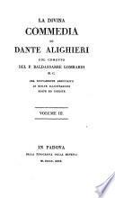 La divina commedia col com. del p. B. Lombardi [ed. by G. Campi, F. Federici and G. Maffei]. 5 voll