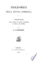 La divina commedia di Dante Alighieri