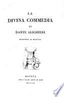 La divina commedia [ed. by A. Fantoni].