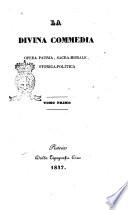 La Divina Commedia opera patria, sacra-morale, storica-politica [di Giovan Battista Fanelli]