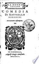 LA DONNA COSTANTE COMEDIA