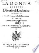 La donna di corte (etc.)