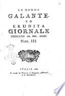 La donna galante ed erudita giornale dedicato al bel sesso