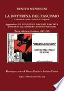 LA DOTTRINA DEL FASCISMO - terza edizione riveduta