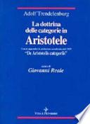 La dottrina delle categorie in Aristotele