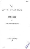 La dottrina sulla colpa
