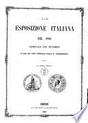 La esposizione italiana del 1861 giornale con 190 incisioni e con gli atti ufficiali della Commissione