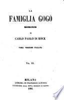 La famiglia Gog A o romanzo