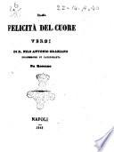 La felicità del cuore versi di d. Nilo Antonio Graziano