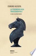 La fenomenologia trascendentale