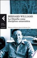 La filosofia come disciplina umanistica