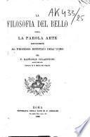 La filosofia del bello