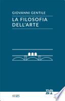 La filosofia dell'arte
