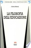 La filosofia dell'educazione