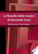 La filosofia della musica di Fernando Liuzzi
